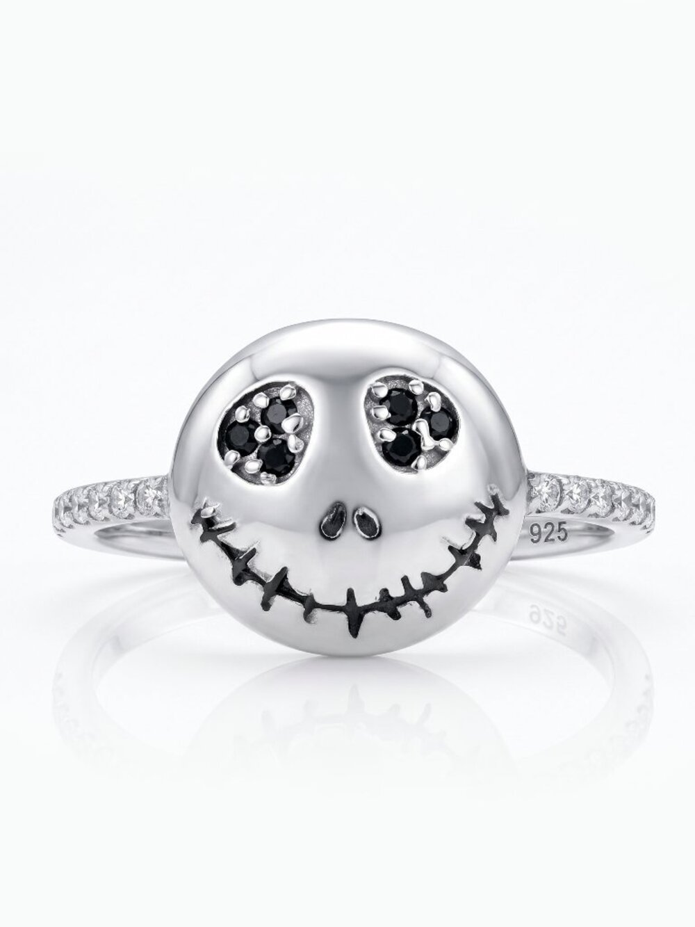 RARE Jack Skellington Ring, Nightmare Before - 925 Sterling Silver Disney